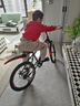 凤凰（Phoenix）儿童自行车山地车男女学生脚踏车6-15岁童车 霸道 黑红色 22寸 实拍图