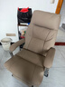 顾全电脑椅人体工学椅真皮办公椅可躺久坐舒适老板椅C570金咖皮 实拍图