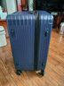 爱华仕行无界行李箱男拉杆箱女大容量旅行箱24英寸三七开托运密码箱蓝色 实拍图