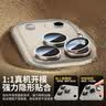 品胜适用苹果17/16/16Plus镜头膜iPhone17/16/16Plus镜头贴膜摄像头保护膜AR增透高清防刮贴膜 银色 实拍图