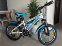 凤凰（Phoenix）儿童自行车山地车男女学生脚踏车6-15岁童车 霸道 白蓝色 18寸 实拍图
