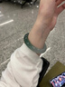 慕公子“春来以晴”高冰种翡翠飘花真玉石手镯子贵妃镯珠宝送老婆(处理) “春来以晴”翡翠手镯 58mm-59mm（赠玉石吊坠+礼盒） 实拍图