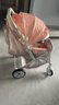 奔昂 婴儿推车可坐可躺轻便避震宝宝折叠婴儿车双向BB童车手推车 升级藕粉+一键单手收+可坐躺+可双向推行+四轮高配 实拍图