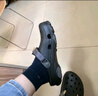 CROCS卡骆驰洞洞鞋贝雅男鞋女鞋轻便耐磨一脚蹬拖鞋休闲鞋|10126 黑色-001 40 (250mm) 实拍图