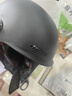 3c认证电动车头盔新国标通用女男士电瓶车防晒四季镜片夏季安全帽 3C认证 黑色冬盔【送透明长镜】 实拍图