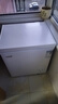 北极熊（BEIJIXIONG）冰柜家用冷柜小型一级能效全冷冻冷藏两用卧式储奶母乳速冻保鲜节能省电100升/200升/300升 单门单温108升【一级能效 全国联保】 108L 实拍图