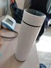 树彬 智能保温杯男女士学生水杯子泡茶杯定制logo伴手礼开业活动奖品 奶油白480ml 实拍图