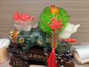 吉善堂开业礼品貔貅玉白菜摆件工艺品办公室客厅酒柜装饰品乔迁新居礼品 中号-约总长29宽12高24CM 实拍图
