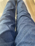 真维斯（Jeanswest）牛仔裤男士2025秋冬潮牌宽松直筒休闲商务长裤子男蓝色34 实拍图
