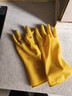 加厚牛筋乳胶皮橡胶手套劳保耐用洗衣洗碗手套女家用防水厨房清洁 L码 1双【特厚牛筋】90克 实拍图
