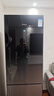 日立（HITACHI）328L两门冰箱原装进口双向冷冻保鲜急速冷冻风冷无霜玻璃门可改开门方向星空黑色R-BF330JC 实拍图