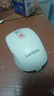 联想（Lenovo）无线蓝牙双模鼠标  便携办公鼠标 人体工程学设计 适用台式机一体机笔记本平板Howard白色 实拍图