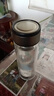 【京东物流配送】高硼硅双层玻璃杯大容量泡茶杯水杯子茶水分离杯 【活动】350ml1只 实拍图