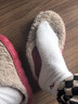 雅鹿女士袜子冬季加绒加厚保暖长筒袜白色睡眠月子袜秋冬款高腰中筒袜 颜色混搭 2双 均码 实拍图
