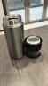 京东京造保温杯【茶水分离】男女大容量316L不锈钢泡茶水杯子金属灰500ml 实拍图
