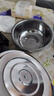 【带盖】特厚不锈钢盆套装家用打蛋和面烘焙盆加厚汤盆洗菜盆油盆 特厚猪油盆【20cm】带防尘盖 实拍图