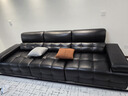 欧派高靠背劳伦斯真皮沙发头层牛皮意式轻奢可调节小户型复古黑色 【三电动功能】3米分体大三人位+德国OKIN电机+零靠墙 旗舰版 l 进口头层S++接触面青皮 实拍图