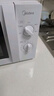 美的（Midea）快捷微波炉 家用小型 360°转盘加热 旋钮操控 易洁内胆（M1-L213B） 实拍图