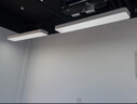慧卓 办公室吊灯LED长方形长条灯工业风超市店铺商用照明简约现代吊线灯具工业风条形商超工程高亮款 白色 120*20*6.5cm 38W 实拍图