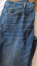 HLA海澜之家牛仔裤男三国演义大码直筒裤五袋款裤子男 牛仔蓝过渡色（中）4F L 175/84A(L)推荐66-71kg 实拍图