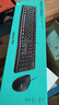 罗技（Logitech）MK120 键鼠套装 有线键鼠套装 办公键鼠套装 电脑键盘 USB即插即用 全尺寸 黑色 实拍图