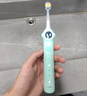 usmile笑容加儿童电动牙刷 实时漏刷提醒 数字牙刷 Q20缤纷绿 适用3-15岁 生日礼物 儿童礼物 新年礼物 实拍图