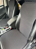 车优友 汽车坐垫小蛮腰四季通用带靠背荞麦壳冬座垫 免捆绑透气车座椅垫 【全车5座】黑色 本款适用99%车型-下单备注车型 实拍图