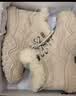 骆驼（CAMEL）工装靴女休闲厚底高帮鞋登山鞋马丁靴 L24W283645 卡其(加绒) 39 实拍图