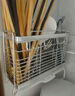 帅仕（shuaishi）厨房置物架304不锈钢筷子收纳盒筷子筒筷子笼壁挂式筷笼沥水筷篓 实拍图