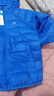 361°儿童轻薄羽绒服25冬男女中大童防风保暖外套N32341901 蓝140 实拍图