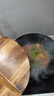 金存章丘铸铁锅炒锅无涂层炒菜锅炖锅不易粘老式家用圆底双耳生铁34cm 实拍图