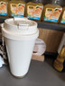 富光拾喜保温杯咖啡杯316L不锈钢男女士不锈钢水杯便携车载杯子白色520ml 实拍图