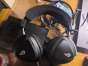 ROG棱镜2 头戴式无线游戏耳机 三模连接 Speednova技术 轻量化 游戏电竞耳机环绕7.1音效 3.5mm暗夜黑 实拍图
