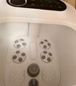 美的（Midea）泡脚桶杀菌洗脚盆加热暖脚自动按摩保暖足浴盆泡小腿可拆洗生日礼物送男女友ZL2暖阳白 实拍图