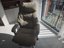 顾全电脑椅人体工学椅家用舒适可躺办公椅久坐舒适老板椅咖C570 实拍图