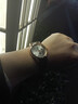手表男士全自动机芯石英表皮带商务男士腕表 棕色 实拍图