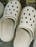 洁丽雅（Grace）洞洞鞋男士夏季户外开车凉鞋沙滩鞋EVA防臭外穿防滑手术室拖鞋男 实拍图