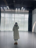 鸭鸭（YAYA）王一博同款冰壳羽绒服男女同款长款过膝情侣极寒加厚保暖连帽外套 实拍图