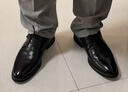 百丽/BELLE商场同款牛皮革男商务正装皮鞋B3217CM0 黑色2 44  实拍图