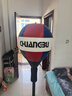 创步（CHUANGBU）拳击训练器速度球家用成人儿童立式沙袋击打回弹躲闪球解压反应靶 【红蓝-加强款】12吸盘/防爆球体 实拍图