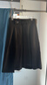 迪菲丽格赫本风黑色半身裙2022新款春季通勤气质中长款高腰A字裙 图片色 L 实拍图