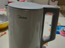 美的（Midea）电热水壶家用烧水壶年货小容量 0涂层 食品级304不锈钢 双层防烫 全钢无缝1.5L黄金容量 MK-HJ1566 实拍图