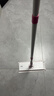 妙洁夹固式平拖34cm杆长128cm 平板拖把免手洗干湿两用懒人拖把家用 实拍图