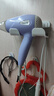 吹风机支架免打孔浴室电吹风挂架卫生间多功能置物架吹风筒放置架 白色1个装 实拍图