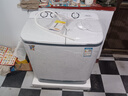 小鸭 洗+脱15公斤大容量半自动洗衣机小型家用 双桶双缸波轮洗衣机洗脱两用带甩干 蓝光款(洗涤9公斤+脱水6公斤) 实拍图