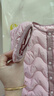 嘟嘟家男童棉服冬装保暖儿童棉衣冬款加厚女童棉袄韩版宝宝外套洋气户外 粉色 90 实拍图