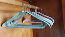 晟旎尚品 衣架无痕晾衣架子20只塑料宽肩加厚防滑晾晒不鼓包大衣挂架撑4色 实拍图