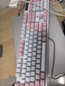 银雕(YINDIAO) K500键盘彩包升级版 机械手感 游戏背光电竞办公 USB外接 全尺寸 白粉双拼混光有线键盘 实拍图