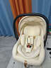 怡戈（Ekobebe）小元宝新生婴儿提篮式儿童安全座椅汽车用宝宝便携车载提篮奶酪白 实拍图