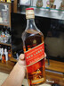 尊尼获加（JOHNNIE WALKER）黑牌黑方 苏格兰调和调配型威士忌酒 原瓶进口 洋酒 尊尼获加红牌 1000mL 2瓶 -裸瓶 实拍图